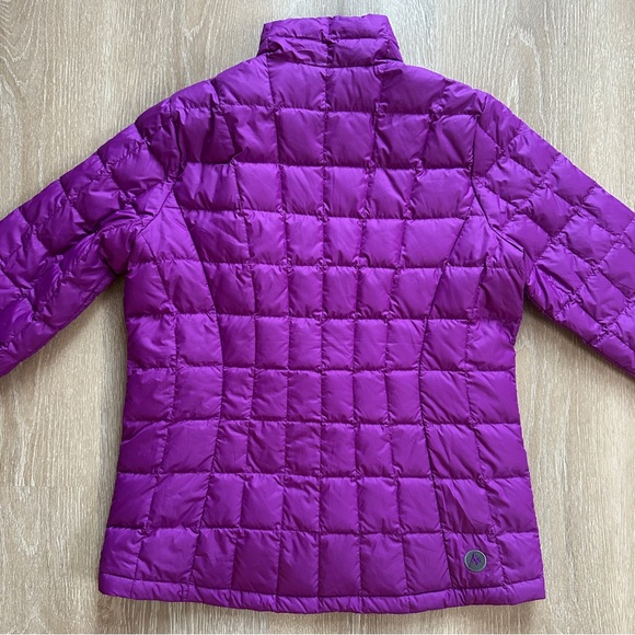 Marmot Purple Quilted Down Jacket - Picture 2 of 7